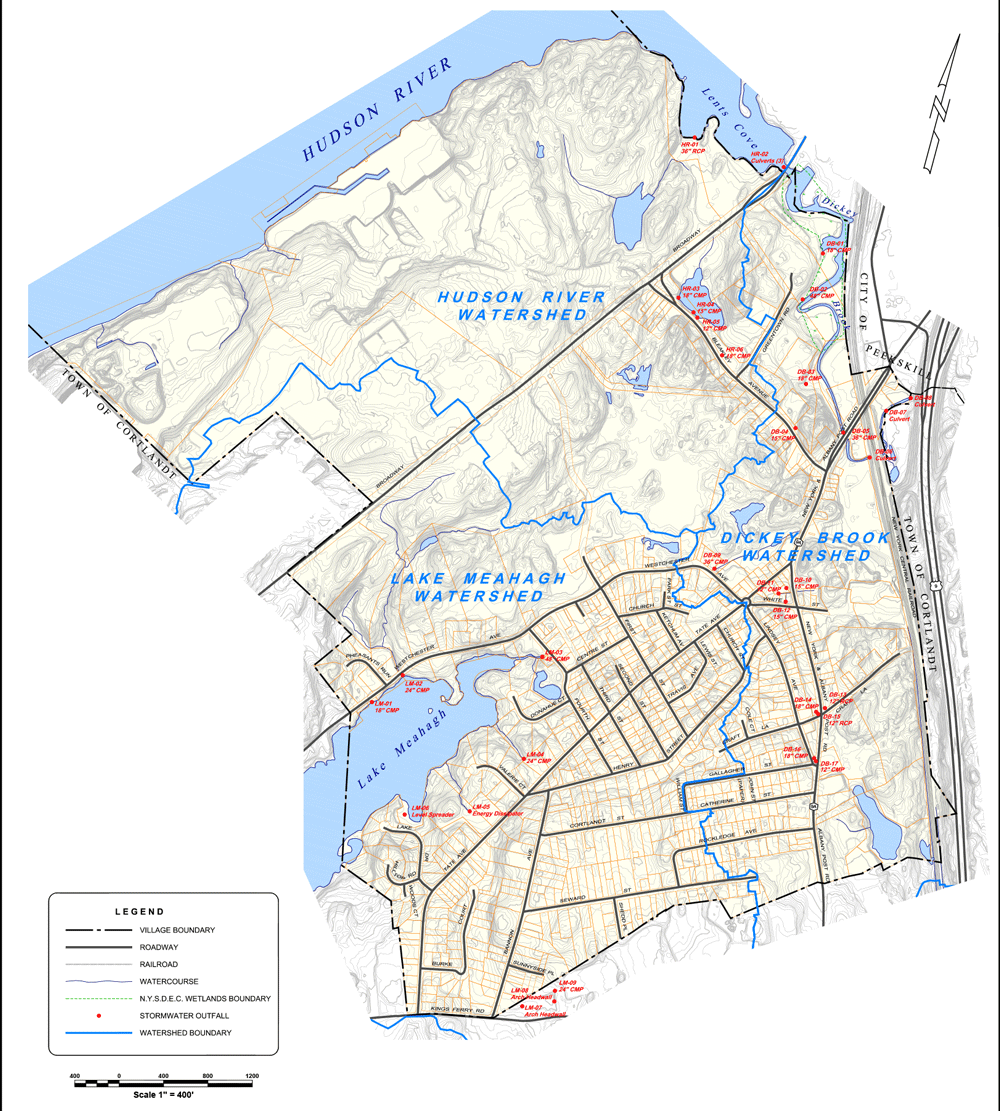 Stormwater Outfalls Map